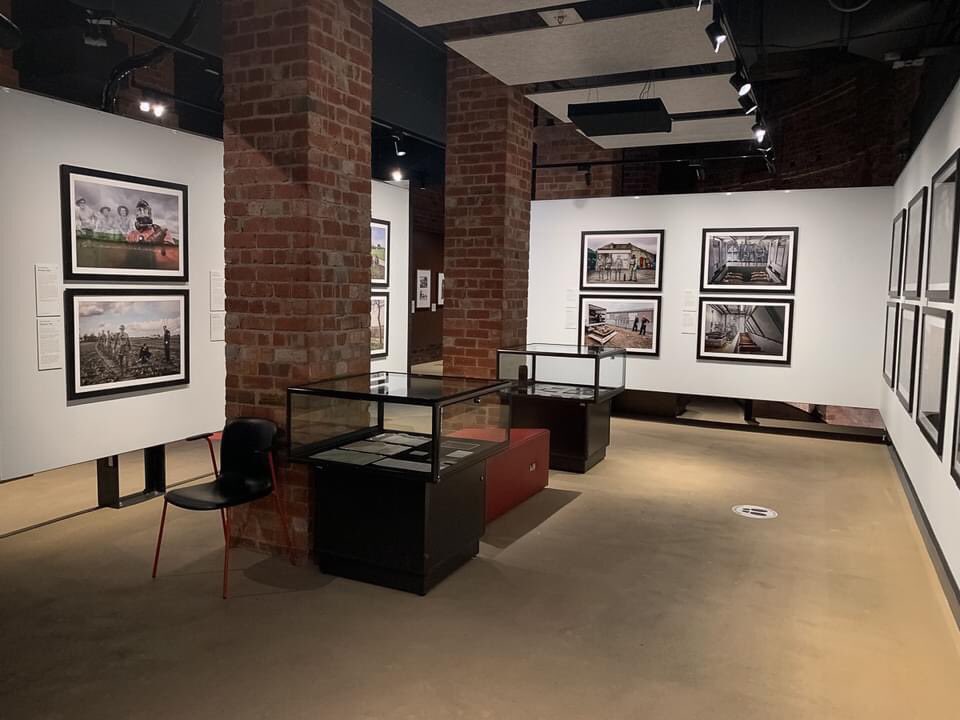 IAlderman's tweet image. @recoveringthepast #photoexhibition now open at #shrineofremembrance #Melbourne! A poignant study of the long-term social and physical consequences of war | artist will be representing the work in-person from 20th April - 19th May. Artist led tours available