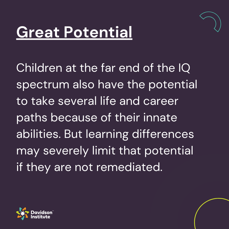 Read more from the article 'Twice Exceptional – Smart Kids with Learning Differences' to learn more about what it means to be twice exceptional and how you can support a twice-exceptional child. bit.ly/3PYSpSk