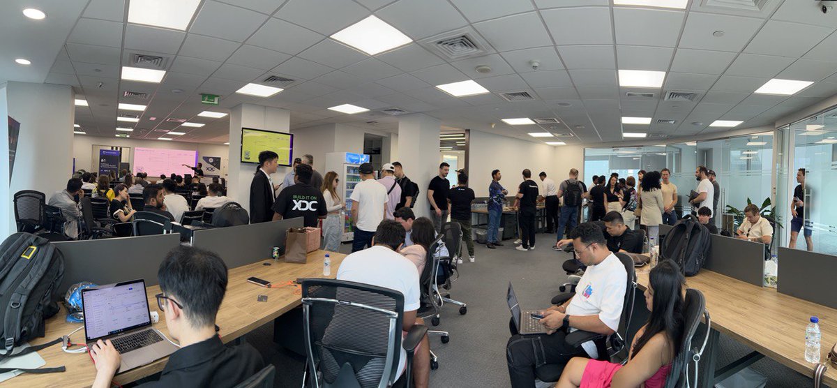 REDausen's tweet photo. 🚀It's Day 1 at the many @XDCdevCenter side events during #ETHDubai & #TOKEN2049, and I've already met some incredible people!
Can't wait to see what the next days bring!
@saraexpedite @evergreeno1 @AutowhaleThomas @phanindra_ai @bitdelta @mtcap_crypto @raopreetam_ @thanos_bsc https://t.co/Hk2iGr0Y7E