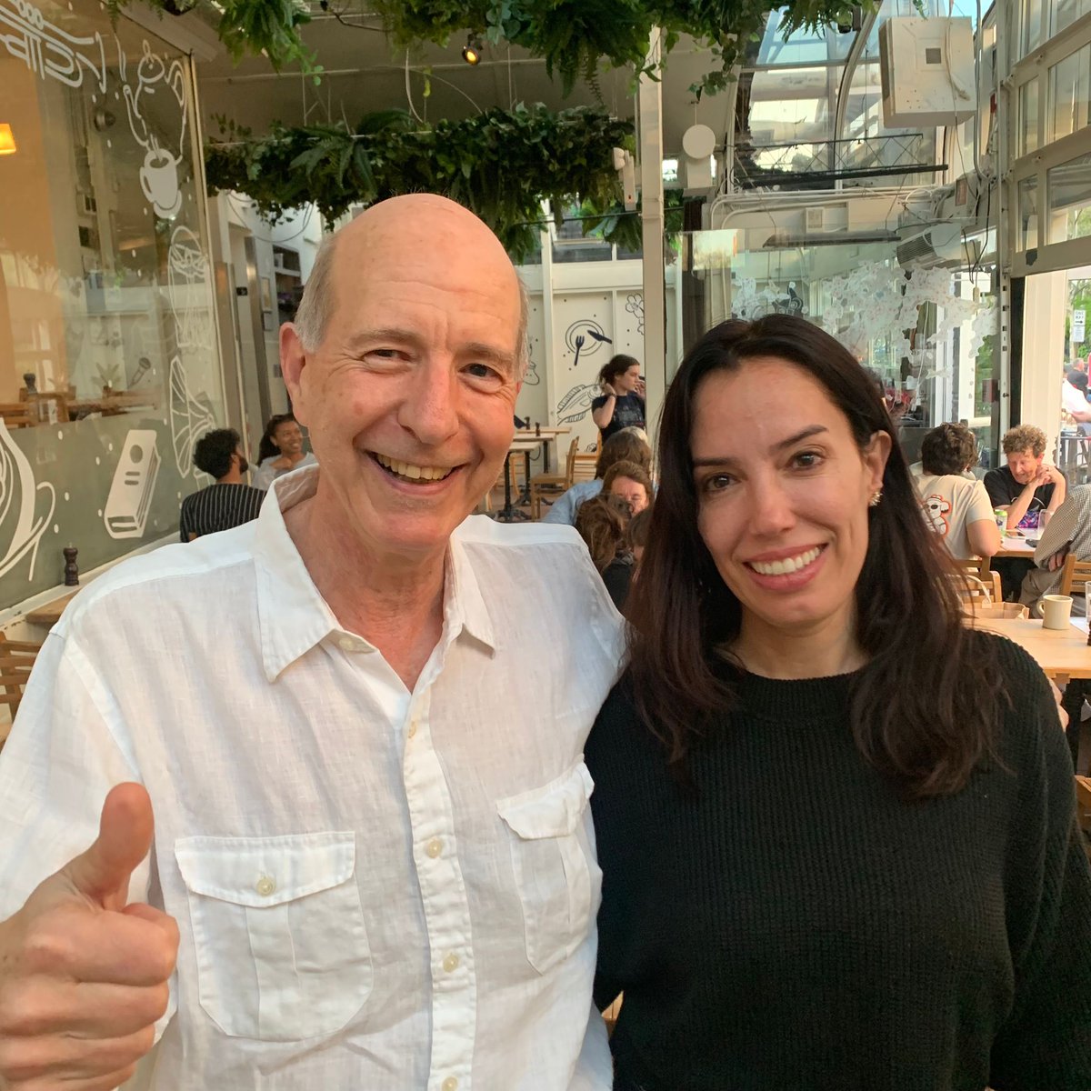 Co-editors Tom Palley and Julia Braga, ahead of the IMF/World Bank Spring meetings in DC