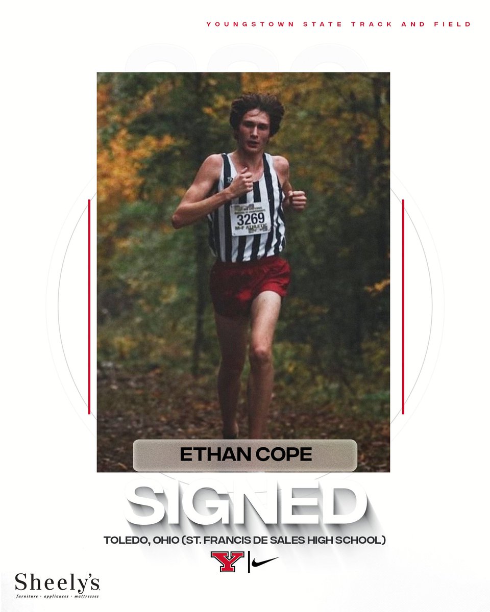 𝙎𝙄𝙂𝙉𝙀𝘿 🖊

We are thrilled to announce that 𝙀𝙩𝙝𝙖𝙣 𝘾𝙤𝙥𝙚 will join our Track & Field/XC programs!

Ethan is a three-time Division I State meet qualifier from Toledo's St. Francis De Sales High School.

Welcome to our family, Ethan!

#GoGuins 🐧 // #FlyWithTheY 🤘