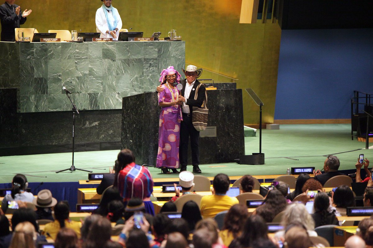 The #UNPFII opened with a resounding call: Invest in us, and listen to our youth. Over 2,000 delegates converged at the largest global gathering of #IndigenousPeoples to deliver this urgent message in one voice. ⬇️#WeAreIndigenous un.org/en/desa/un-iss…