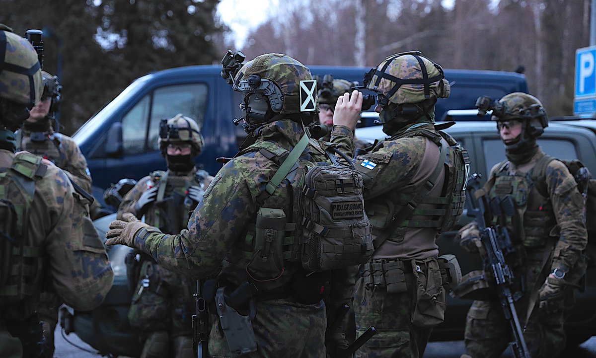 Finnish Air Force - Force Protection Quick Reaction Team of Satakunta Air Wing (2024)