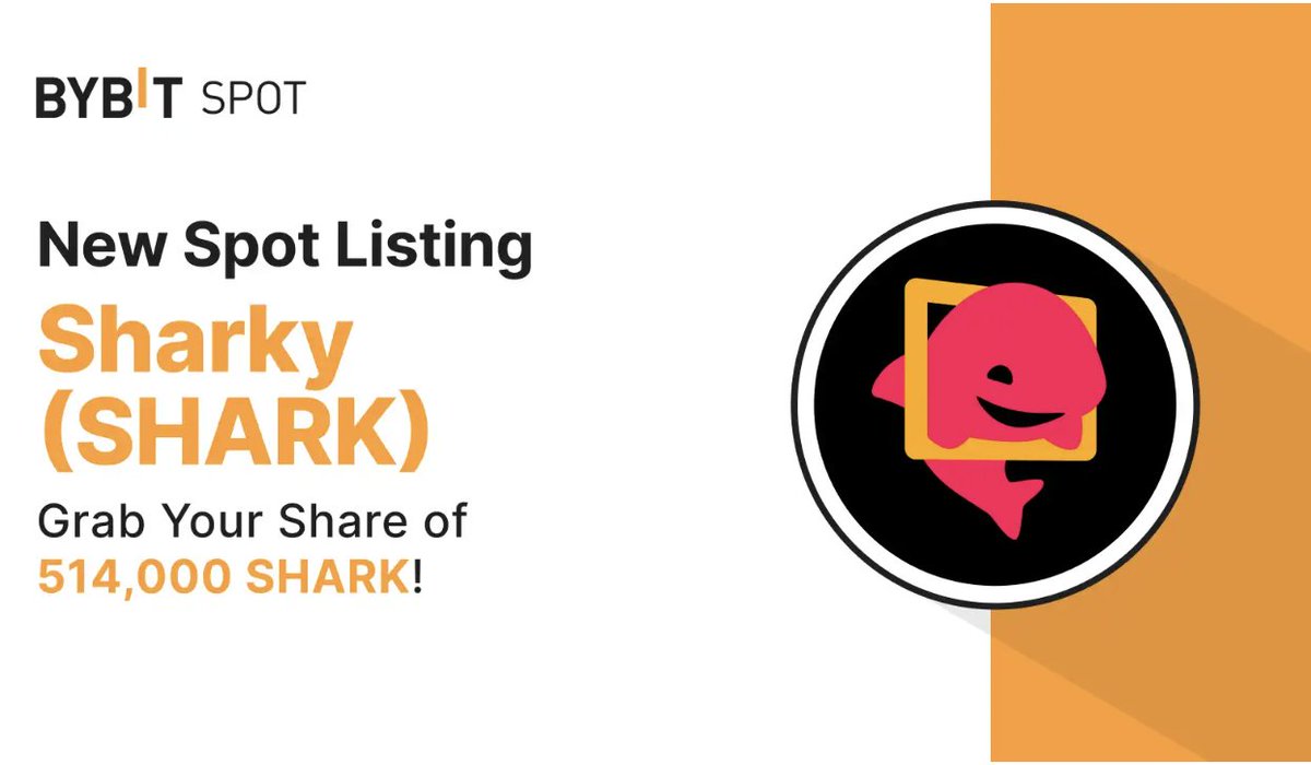 🚀 Listare noua pe @Bybit_Official cu fonduri de premii de 514.000 #SHARK ! Daca nu aveti un cont pe #Bybit va puteti face aici: bybit.com/en/trade/spot/… . @SharkyFi este primul protocol de împrumut NFT fără escrow si cel mai mare de pe #Solana 💸 Puteti sa împrumutați #SOL…