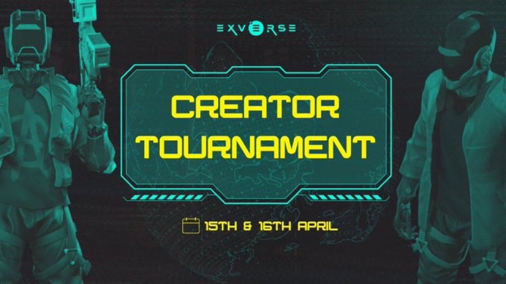GM 🌞 I’ll be streaming the @exverse_io Alpha Tournament today on Twitch & 𝕏 🏆🎥 Exverse’s 2-day content creator tourney is currently LIVE as well 😈🔥🔥🔥 …Looking forward to seeing some of the homies on the battlefield 👀🫡🎯