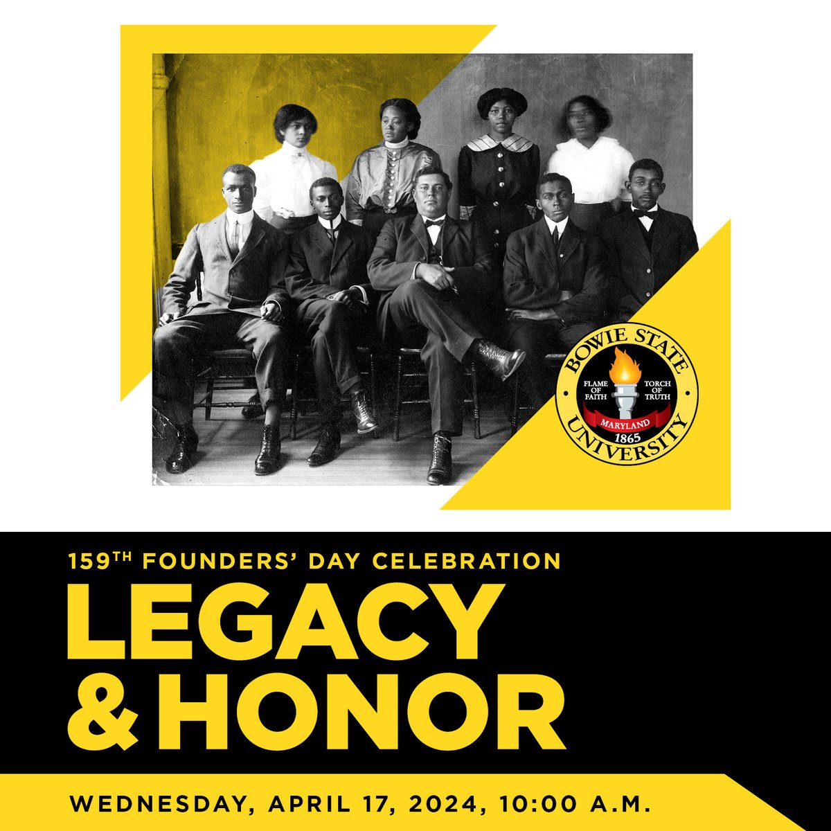 Join us in celebrating Bowie State University's Founders' Day! We're proud to announce our keynote speaker and BSU Alum, Delano Johnson, whose journey from Dunbar High School to a standout football career exemplifies resilience and dedication. Delano's inspiring story reminds us