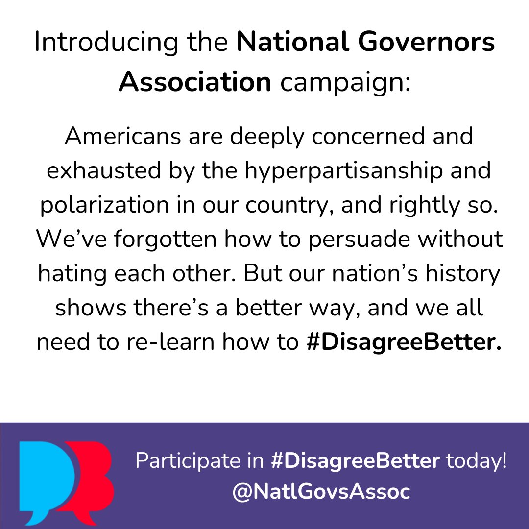 The #NWoC was created to bridge differences among Americans. Let’s #DisagreeBetter and #ListenFirst. Learn how: conversation.us @OneSmallStepSC @NatlGovsAssoc @GovCox @ListenFirstProj @civichealthproj @TeamDemocracy @StartsWithUs @braverangels @livingroomconvo @bridgeusa_