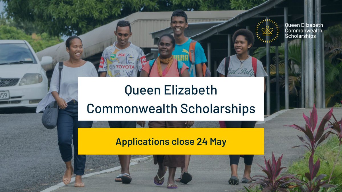 It’s not too late to apply for a Queen Elizabeth Commonwealth Scholarship⏰ You have until 24 May to take the next step towards completing a Master's degree, experiencing a new culture and building a global network for life. Go on, hit submit: buff.ly/43Iff6h #QECS