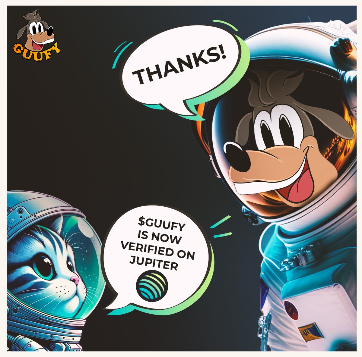 GuufyMeme's tweet photo. Houston! Houston! 

Be ready, we will skip the Moon, we are going HIGHER!

#guufy #meme #Jupiter https://t.co/q8tujNDSVJ