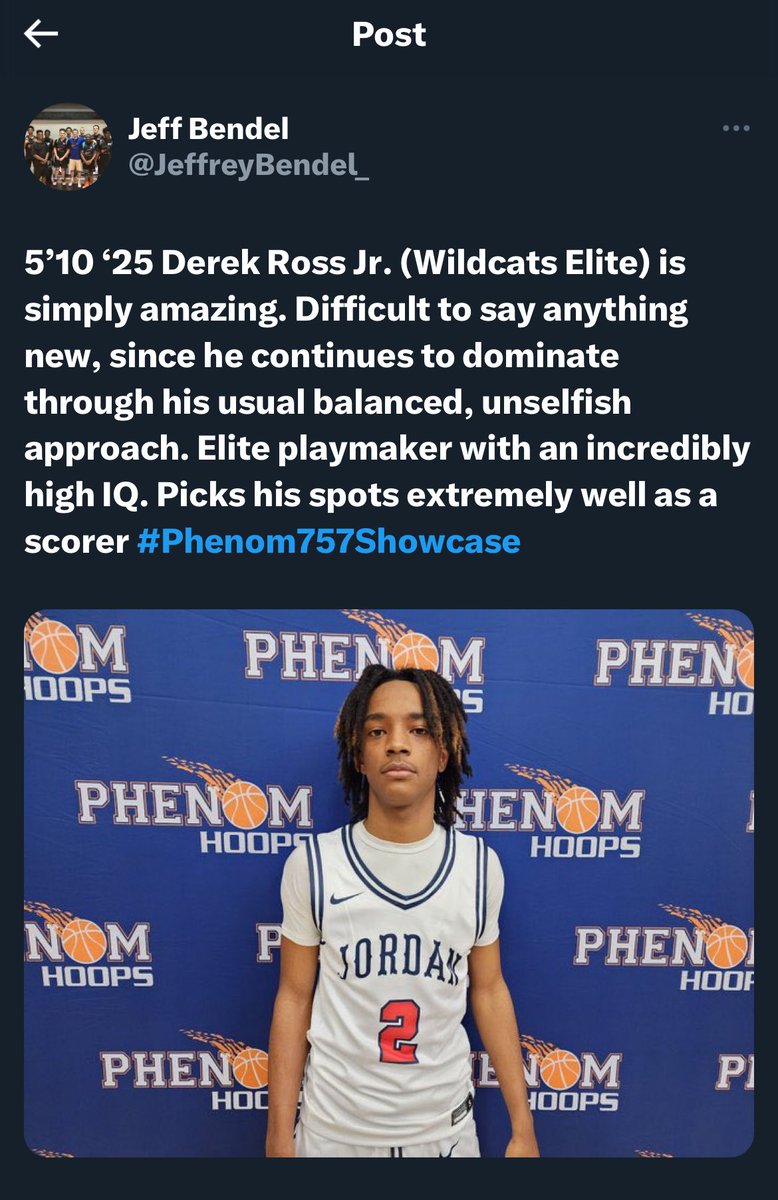 DerekRossJR1's tweet photo. Had a great time at the phenom 757 showcase tournament. Thank you @JeffreyBendel_ @Phenom_Hoops @Coach_Rick57 @ty1ewis @colbylewis20 @POBScout @DeAjaiDawkins30 @Coach_Ross_1 @Ncwildcats2022 https://t.co/4LIhJKoDjW