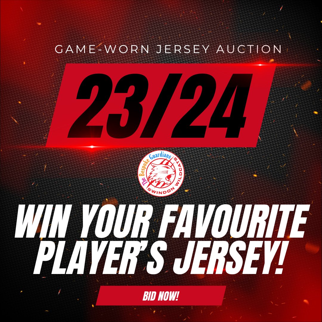 Don't forget abut our End of Season Game-Worn Jersey Auction!🔥 The Auction ends on Wednesday 1st May at 7pm, but you don't wait until then, you can get your bids in now for your favourite player's jersey!🤩 👔 tinyurl.com/tppxhbbz