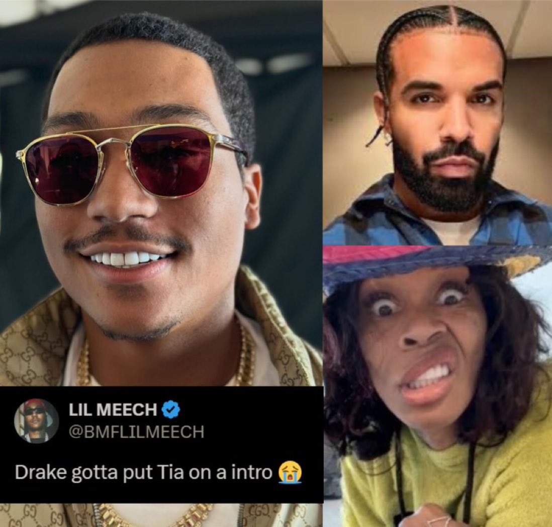 Lil Meech says Drake should put Rick Ross's bm Tia on the intro of second diss