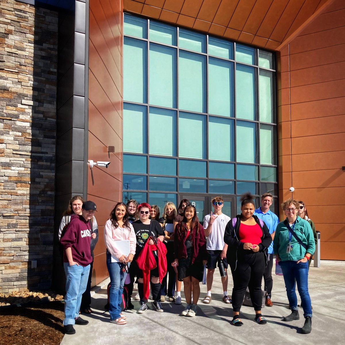Monday starts w/ yes! Thrilled 2 groups of @PoudreSchools students are visiting Acute Care Facility at Larimer County's Longview Campus. Students will tour, engage w/ staff & ask questions. #mentalhealthadvocate #behavioralhealthmatters