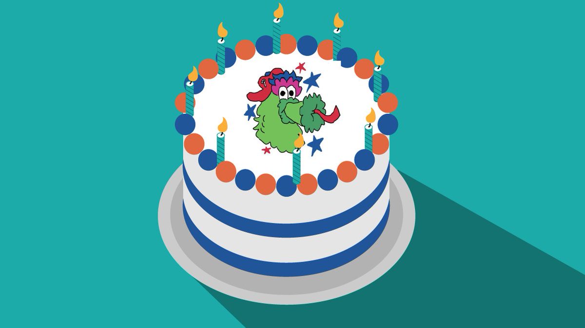 Celebrate the PHANATIC'S BIRTHDAY 🎂 with the whole gang! Enter to win SIX TICKETS to the Phillies game on Sunday, April 21 where children 14 and under receive a pair of Phanatic mittens: iseptaphilly.com/contests/660! Ends April 17! See T&C for details. #ISEPTAPHILLY #waytogo