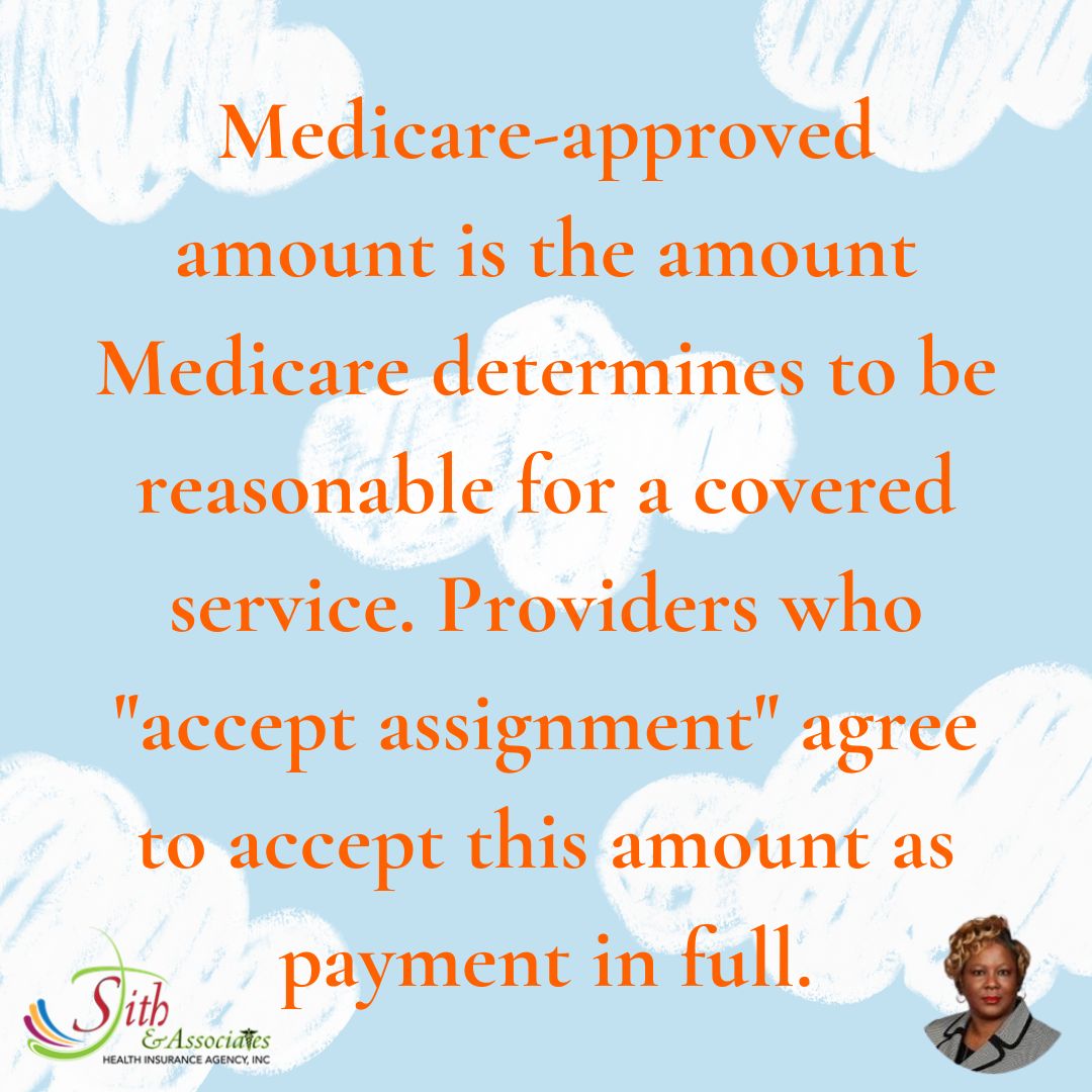 What is the Medicare-approved amount? #Medicare #Insurance #InsuranceAgent #Helpful