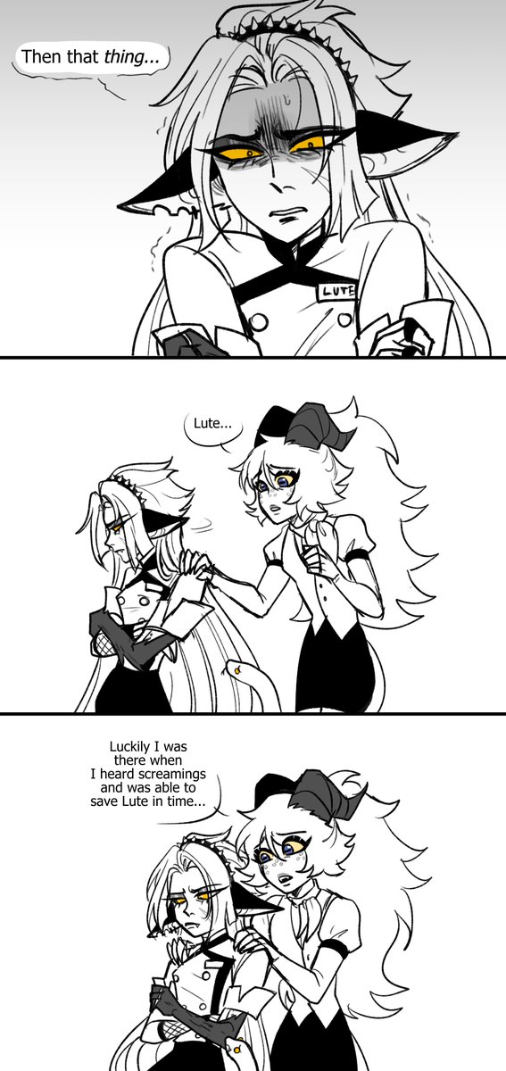 how Lute and Emily first met
toxic yuri rules 🔥
Ask us anything! (#RuddyHotel QnA): https://t.co/PFFLgofrXT
#EmiLute #HazbinHotel #HazbinHotelLute #HazbinHotelEmily #HazbinHotelAU #HazbinHotelSwapAU