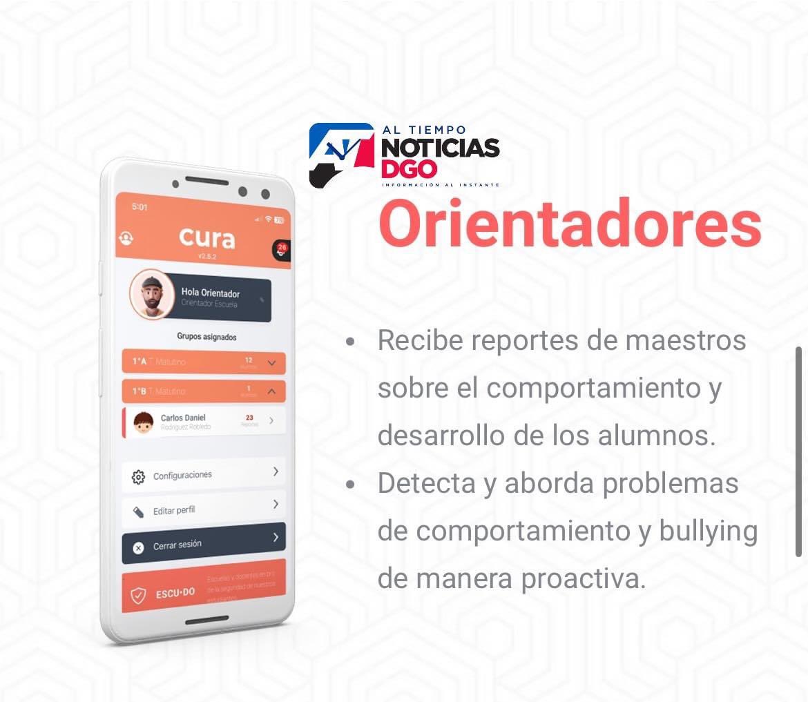 #AlMomento👩🏻‍🏫📚| El Gobernador del estado, <a href="/EVillegasV/">Esteban Villegas V.</a>, presenta la aplicación #CURA educación efectiva✅

📲 Es una plataforma educativa que está impulsando la manera en que Maestros, Padres de familia y Directores gestionan la educación.