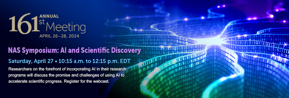 What is #ArtificialIntelligence beyond language models, and how can it be used to fuel scientific discovery? Join us for the NAS Annual Meeting Symposium on April 27 and hear from experts at the forefront of developing AI to advance research: ow.ly/3cEF50RgqKL #NAS161