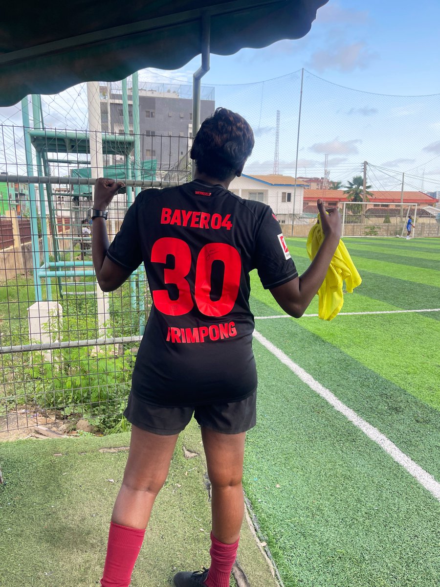 radjoa's tweet image. I’m a rolling stone! 

Congrats @bayer04_en | @JeremieFrimpong ❤️ 🇬🇭 

#MondayKickabout #RCFCW