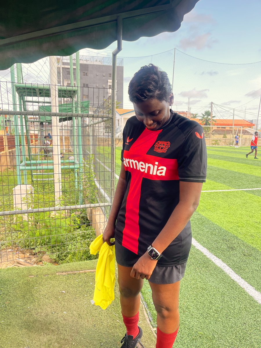 radjoa's tweet image. I’m a rolling stone! 

Congrats @bayer04_en | @JeremieFrimpong ❤️ 🇬🇭 

#MondayKickabout #RCFCW