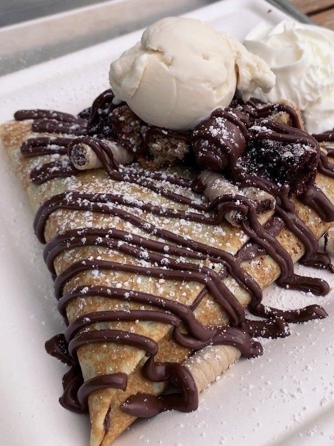 chocolate crepes