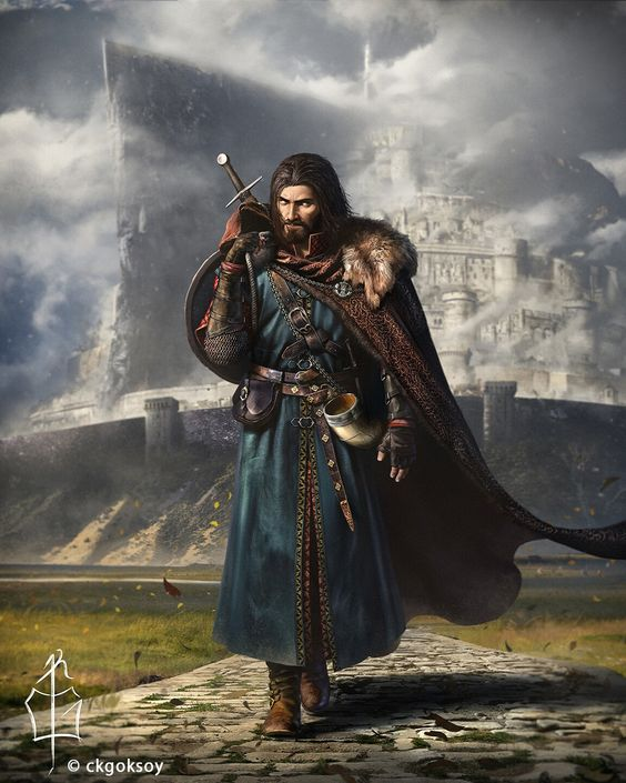 '...‘O Boromir! The Tower of Guard shall ever northward gaze...' art by ckgoksoy