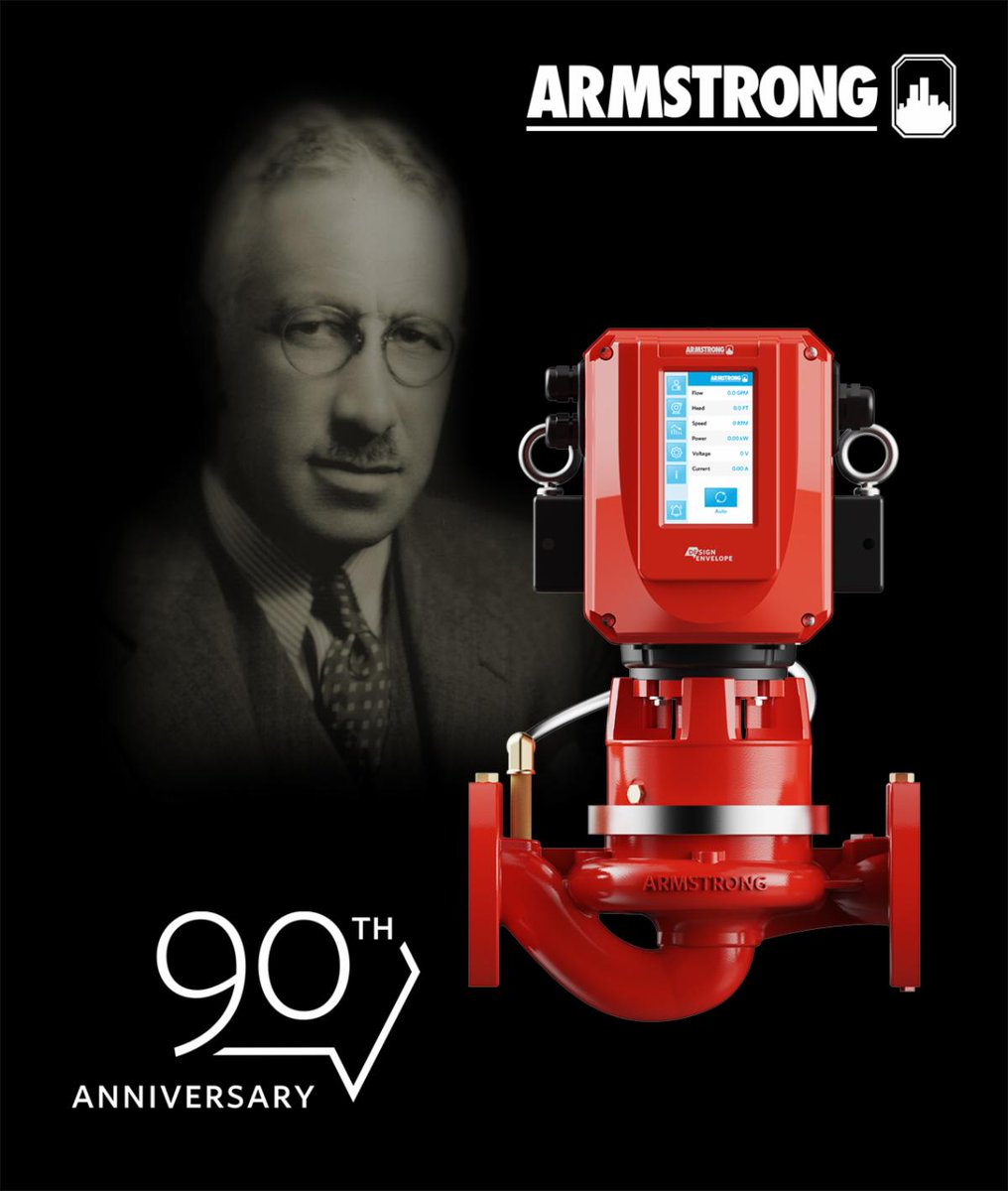 EmpoweringPumps's tweet image. .@ArmstrongFT commemorates its 90th anniversary this April, marking nine decades of innovation in the fluid-flow systems industry. Here&apos;s to 90 years of excellence in design, engineering, and manufacturing! bit.ly/4avjXXE #Armstrong90 #Innovation #FluidTechnology