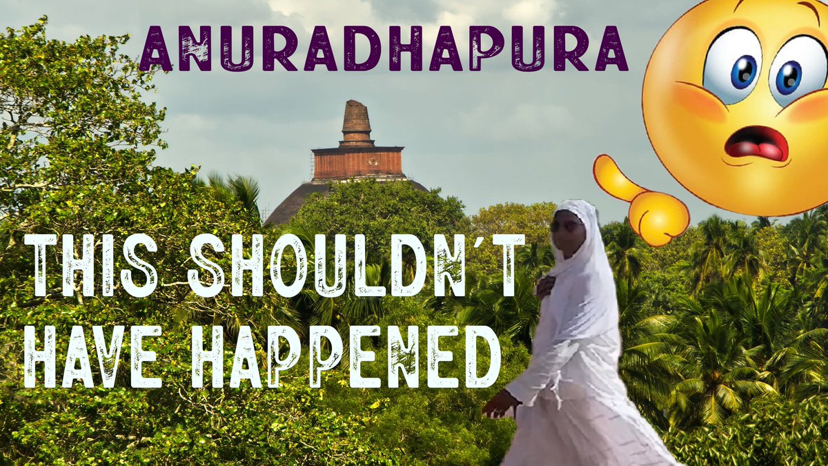 Bkk4you's tweet photo. This shouldn't have happened 🇱🇰
https://t.co/jGx3fwPx3D
The Anuradhapura Tragedy
#Travel #Motovlog #SriLanka #Adventure #SLTDA #SriLankaTravel #RenOverSea #Ceylon #DJIPocket3 #GoProHero11Black #DJIAction3 #HohemMT6 #Buddhism #temple https://t.co/uVokNoOmWK