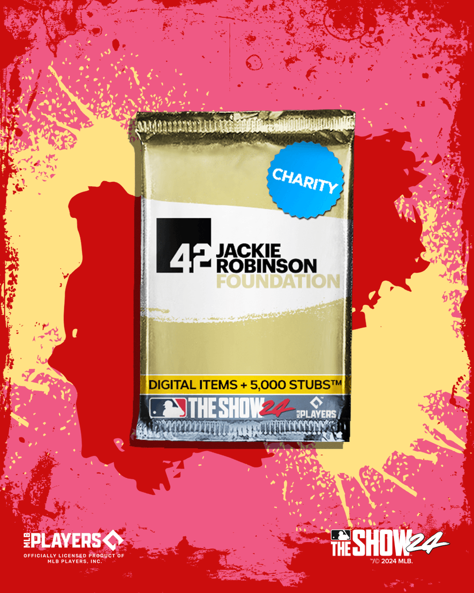 Purchase the @JRFoundation (JRF) Charity Pack today. 100% of the proceeds will be donated to the JRF* to support the work to help reduce the achievement gap in higher education. Learn more: mlbthe.show/28f7bc #Jackie42 | #MLBTheShow *After store platform fees are applied.
