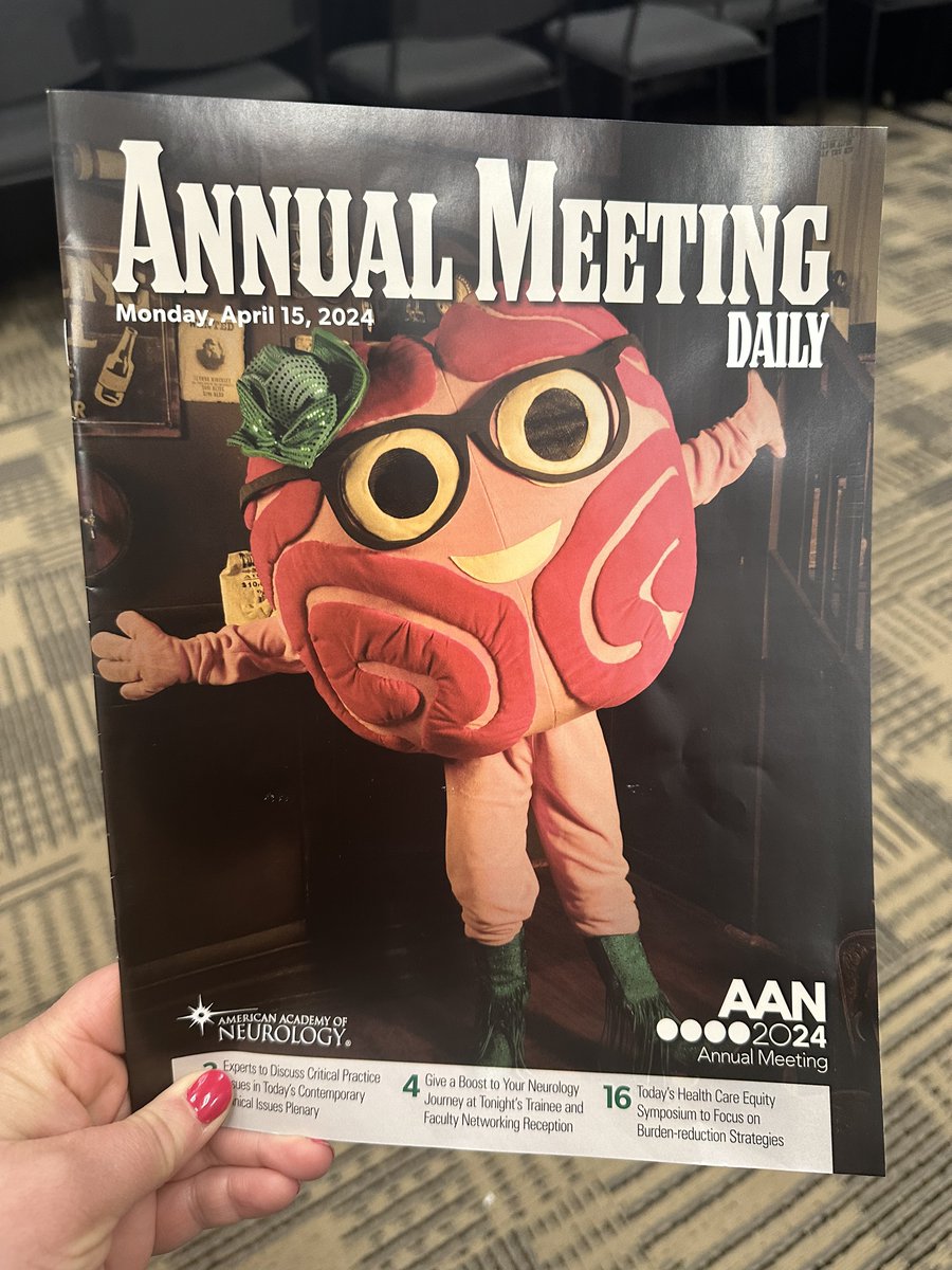 Pick up today’s Annual Meeting Daily or read it online for all the important highlights from #AANAM. bit.ly/3VV8Y5n