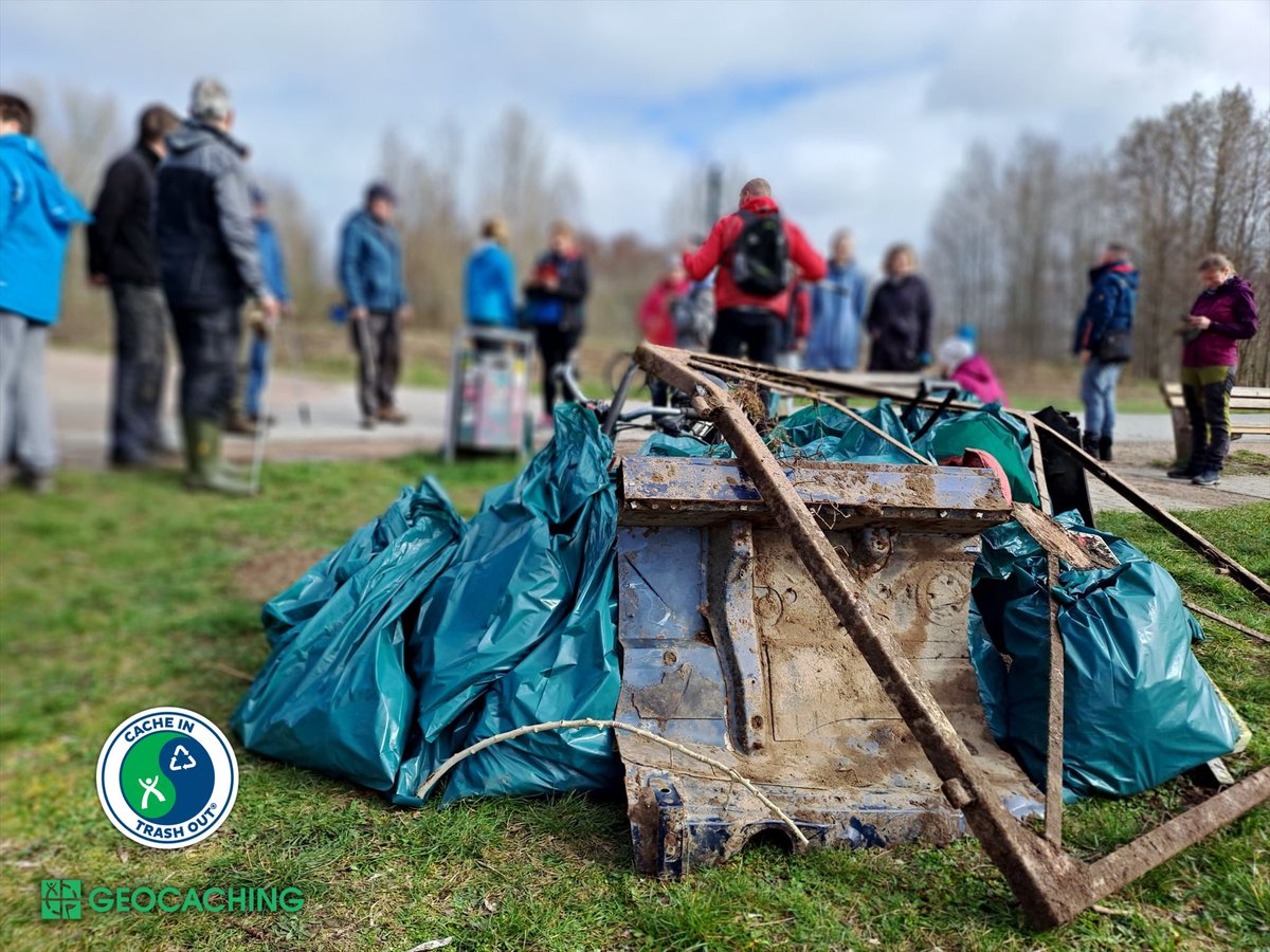 Rain or shine, CITO Season 1 is underway! ♻️ bit.ly/3UhzhkM ♻️ No matter the weather, geocachers have already attended more than 1,800 CITO Events in 2024! How will you CITO this year? Share your photos and videos on social media, and tag us! #geocaching #trashtag