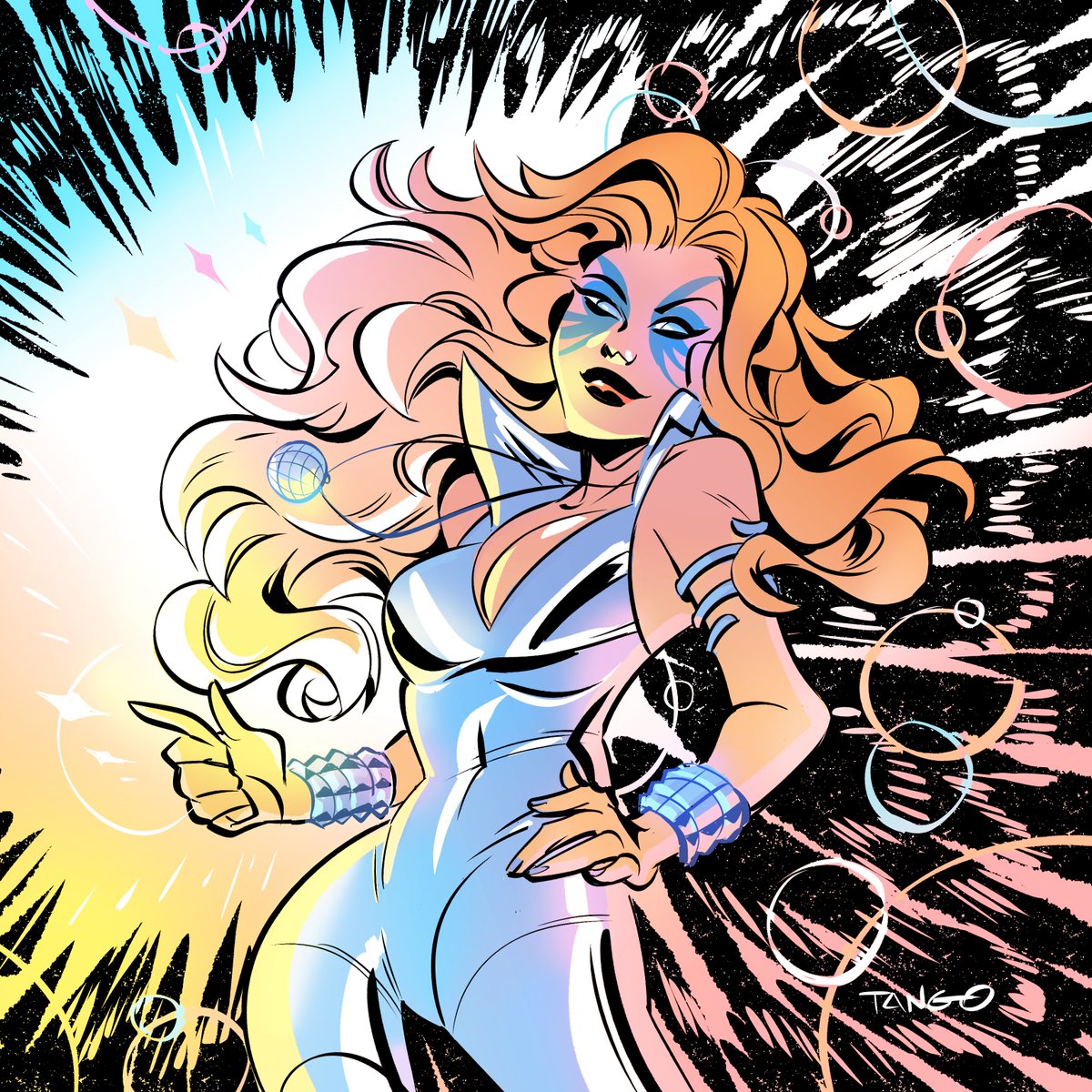 A classic for my girl Dazzler, shooting from the hip✨ -