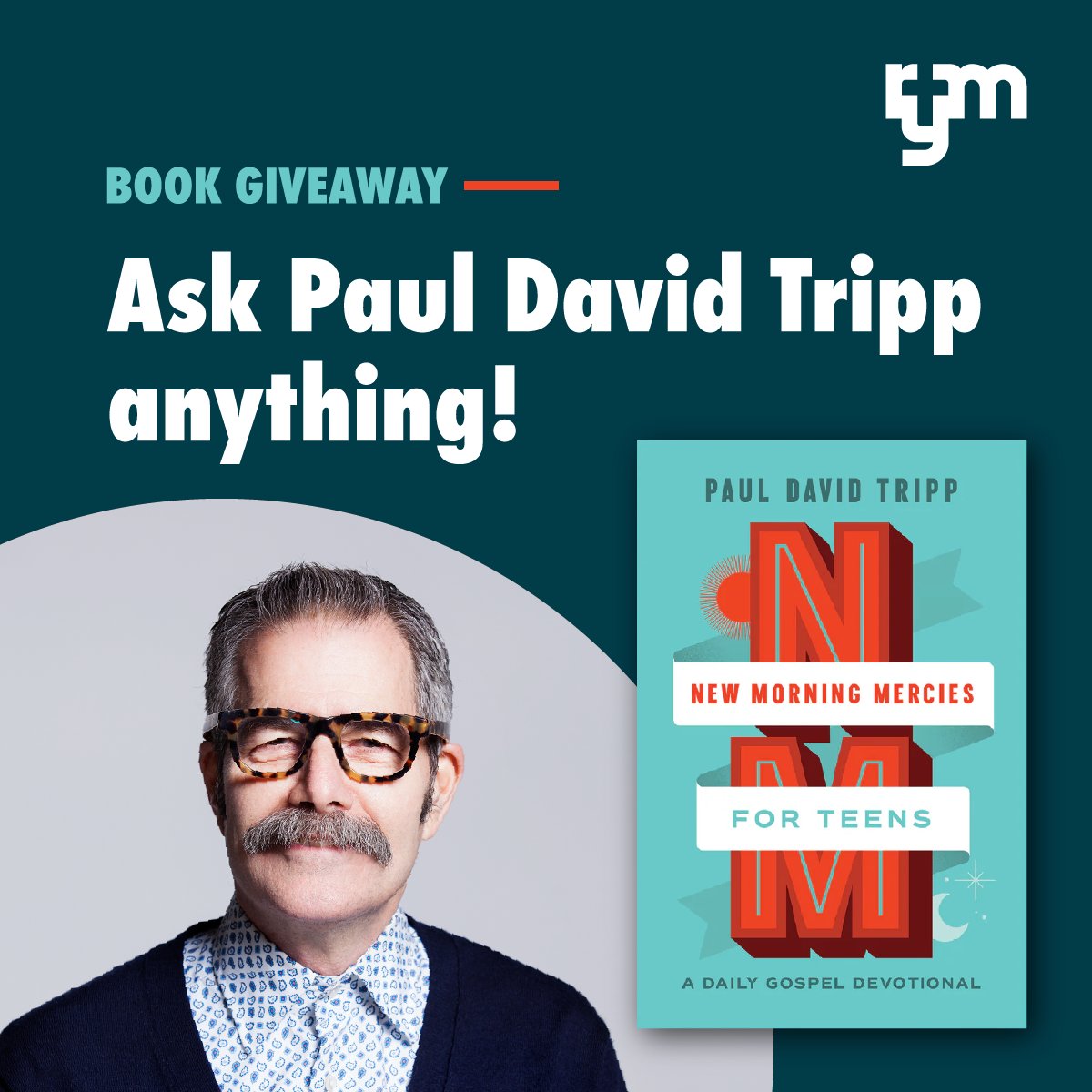 Big news! Bestselling author <a href="/PaulTripp/">Paul David Tripp</a> will be on The Local Youth Worker Podcast to discuss his new book, New Morning Mercies for Teens. Drop your burning questions in the comments, and we'll select a few for the interview! Plus, the lucky questioners will snag a FREE copy!