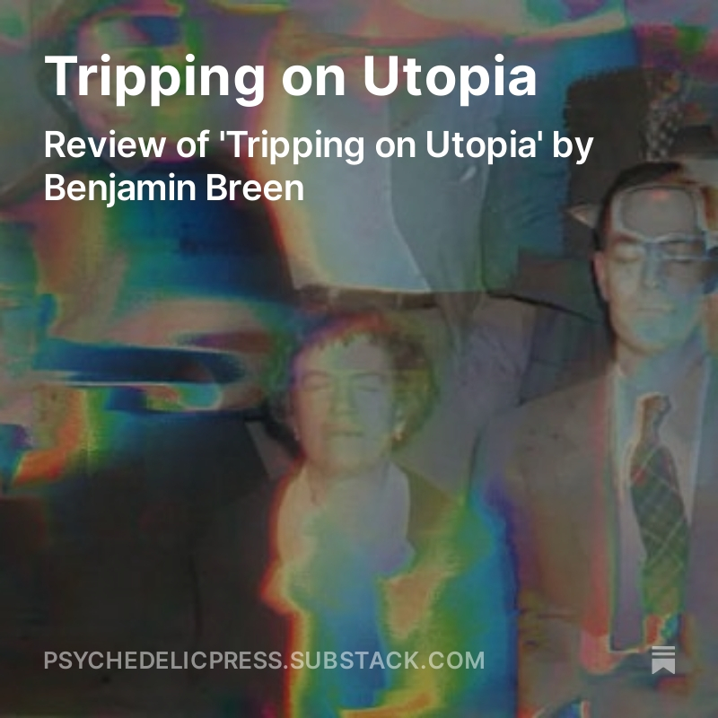 'Breen highlights how Bateson and Mead’s interest in psychedelics initially grew through their interest in altered states in folk religious practices in Bali and New Guinea.' - @Tzanjo 

New review up, link ⬇️