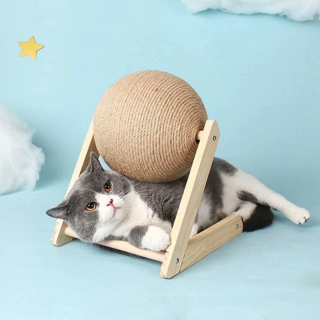 JazzmartShop's tweet photo. Pet Scratching Ball Toy https://t.co/18bwtCy5MO
