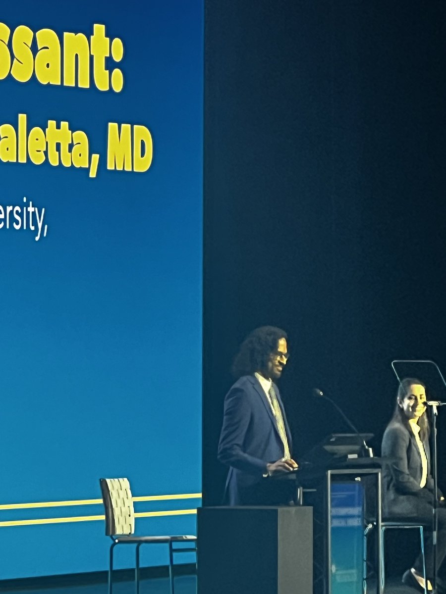 Amazing plenary talk by @harvardneuromds future neuroimmunology fellow Prashanth Rajarajan on outcomes after ICI treatment in patients with MS @AANmember #AANAM