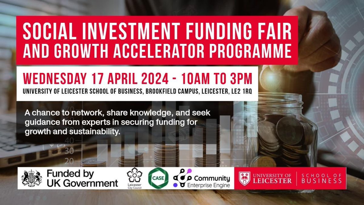 🚨 Update: #WorkingWednesday is off this week—we've found something even more useful for your calendar! Dive into the social investment funding fair instead and discover opportunities that just can't wait until next week! 🌟