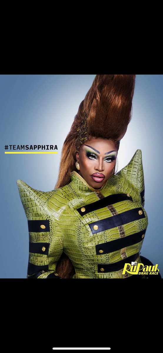 vs_evans's tweet photo. Been my favourite from day one #TeamSapphira #DragRace #sluefoot for the win 💕 https://t.co/awvLaLC8fs