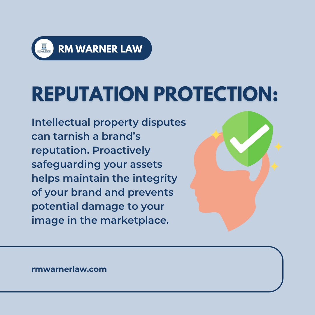RMWarnerLaw1's tweet image. Is it important to register #intellectualproperty right away? YES! A proactive stance with #intellectualpropertyprotection is far more effective than any reactive measure. Ensure your assets are protected by consulting an #intellectualpropertylawyer through the link in our bio!