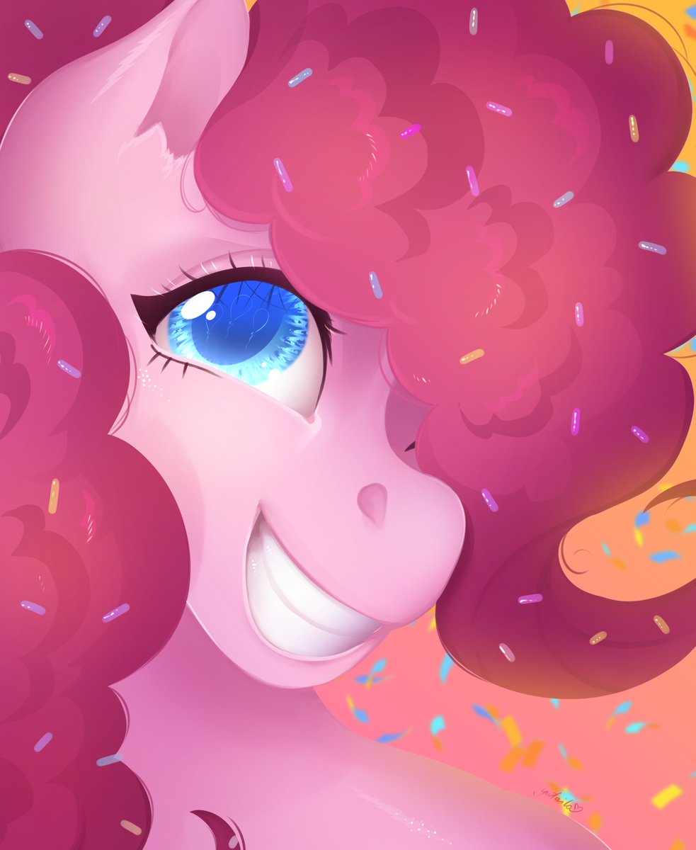 I'm having quite some fun for now with this painterly style :3

#PinkiePie #mlp #mylittlepony #mlpart #mlpfanart #art #ArtistOnTwitter