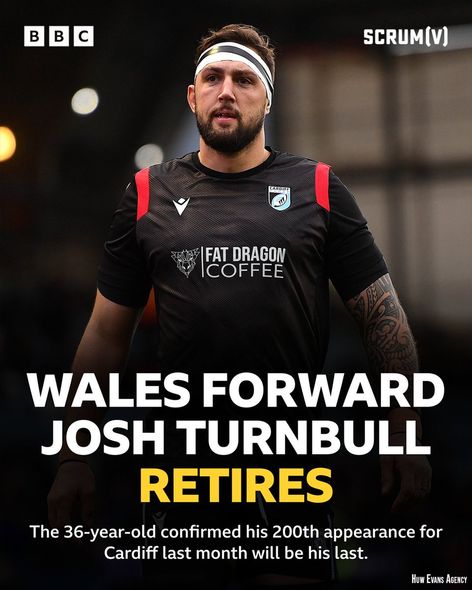 Josh Turnbull has retired from rugby with immediate effect. #BBCRugby #Cardiff