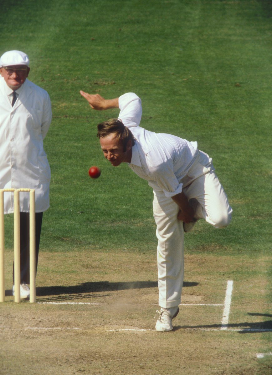 RIP 'Deadly' Derek Underwood. A truly top class spinner, unique, maverick, medium pace extreme spin on damp wickets. Unplayable at times. Him and Allan Knott were wonderful together for Kent and England. Part of my childhood. An era has slipped away.