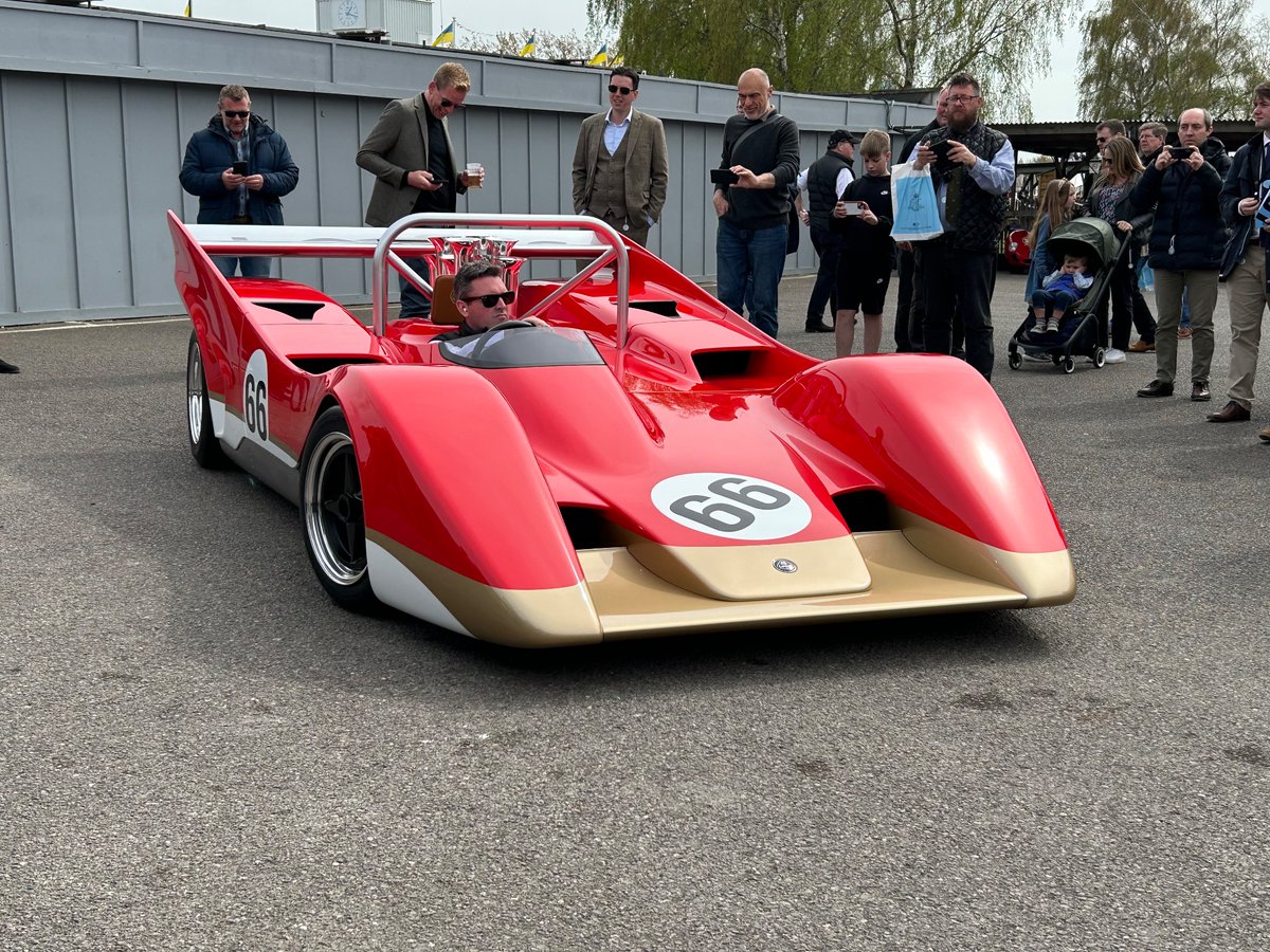 This Lotus type 66 looked incredible at the #81MM at Goodwood this weekend #Lotus #CanAm