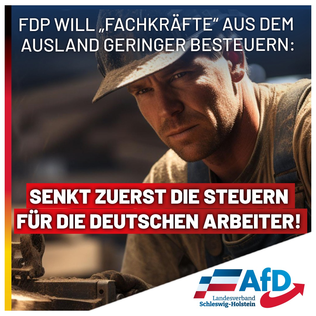 Die #FDP holt wieder einmal zu einem Rundumschlag aus und versucht damit, ihre immer weiter sinkenden Ergebnisse in den Wahlumfragen mit Ach und Krach zu stabilisieren. Doch zum Glück nimmt diese Partei bald ohnehin keiner mehr ernst. #afd Der ganze Text: t.me/AfDSchleswigHo…