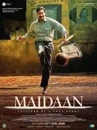 What a brilliant film #Maidaan is! It’s a heartwarming tribute to the unsung hero Syed Abdul Rahim. Excellent direction by Amit Sharma, aspiring performance by @ajaydevgn And, and, and beautiful writing by my brother @SaiwynQ Saiwyn, treat on me, buddy 🤗