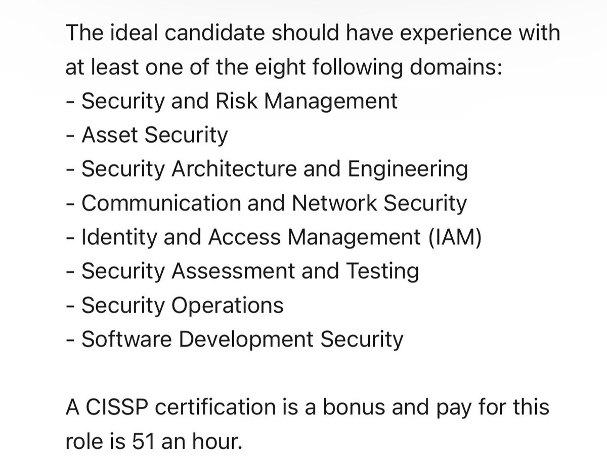 Love this type of emails… #Cybersecurity #underpay