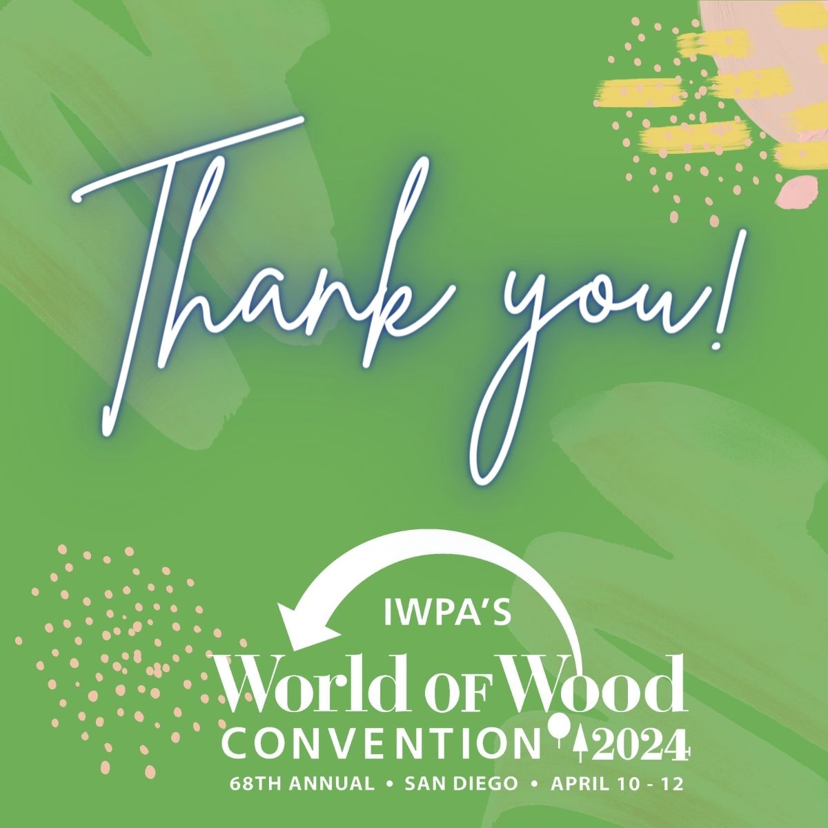 A heartfelt thank you to all who were part of World of Wood 2024. We will be sharing photos all week from last week. In the meantime, thanks! <3