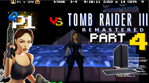 Tomb Raider III Remastered playthrough continues NOW, live (in HD). We're in London, it's dark, it's raining, we're in a wetsuit (not sure why) and we're trying for all secrets. Place your bets on how many times I will die.. twitch / quantum_p1 #TombRaider #twitch #RETROGAMING