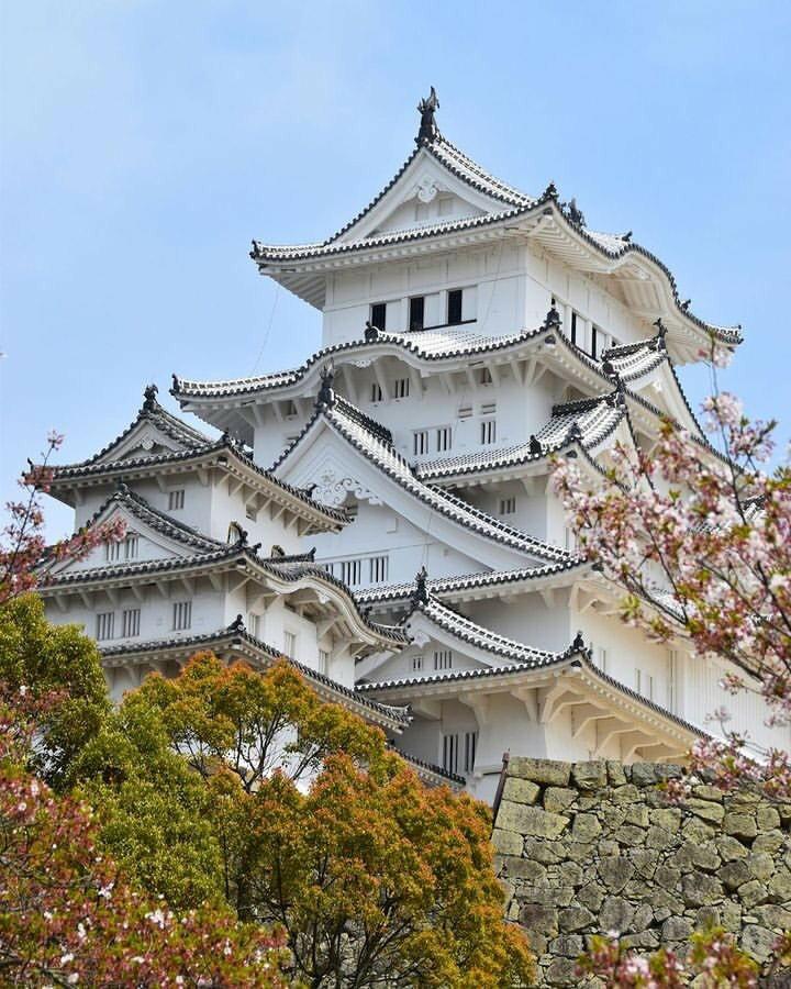 Himeji Castle in Japan 🇯🇵