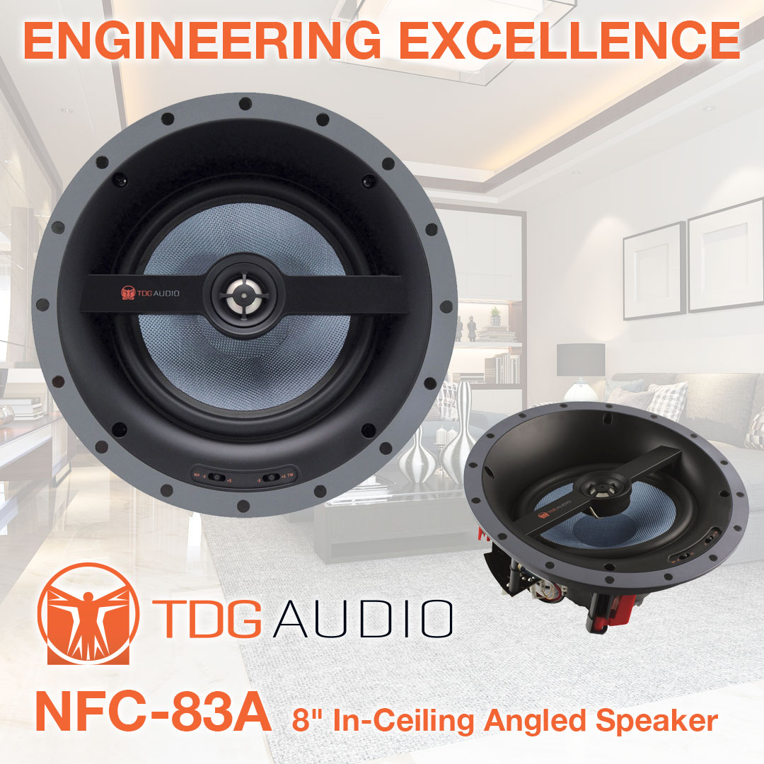 🎵 Ready to take your home audio to new heights? Introducing the NFC-83A 8' Angled In-Ceiling Speaker from TDG Audio!  Explore the future of home audio with us! #TDGAudio #HomeAudio #InCeilingSpeakers 🏠🔊 tdgaudio.com/product/nfc-83…